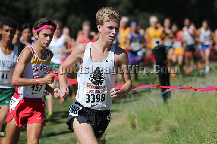 2015SIxcHSSeeded-027.JPG - 2015 Stanford Cross Country Invitational, September 26, Stanford Golf Course, Stanford, California.